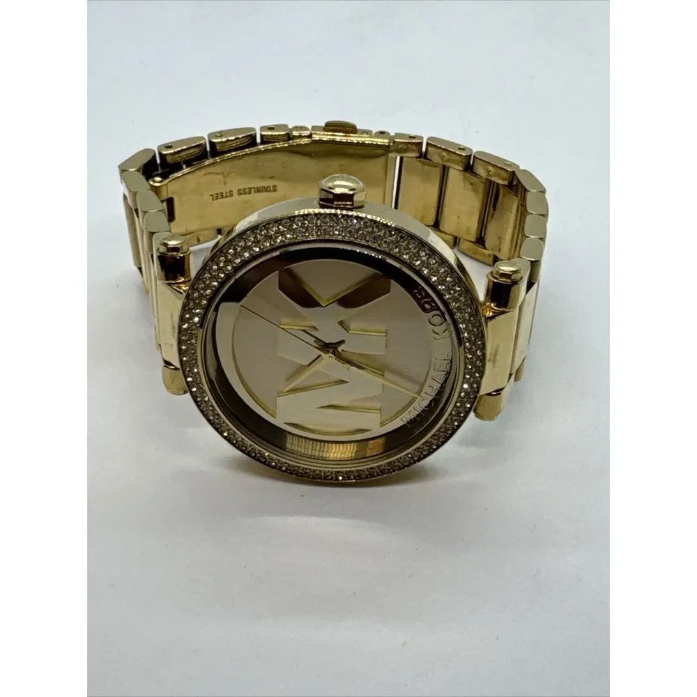 Michael Kors Parker MK5784 Women's Gold Stainless Steel Analog Dial Watch JNA375